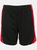 SOLS Mens Olimpico Soccer Shorts (Black/Red) - Black/Red