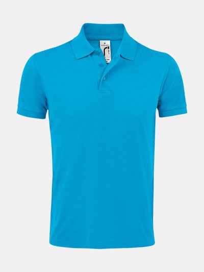 SOLS Sols Mens Prime Pique Plain Short Sleeve Polo Shirt product