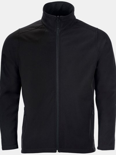 SOLS SOLS Mens Race Full Zip Water Repellent Softshell Jacket (Black) product