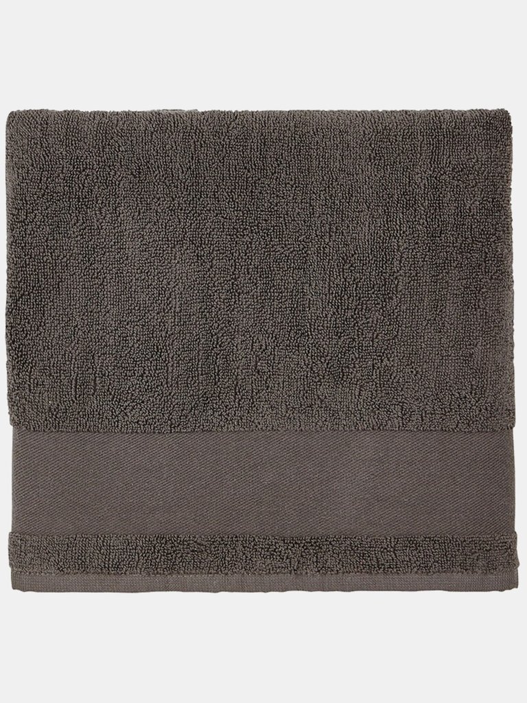 SOLS Peninsula 50 Hand Towel (Dark Gray) (One Size) - Dark Gray