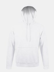 SOLS Snake Unisex Hooded Sweatshirt / Hoodie (White) - White