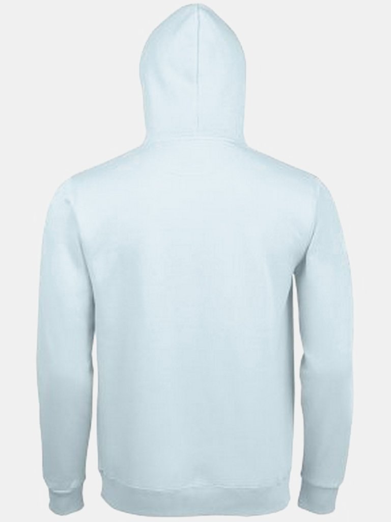 SOLS Unisex Adults Spencer Hooded Sweatshirt (Creamy Blue)