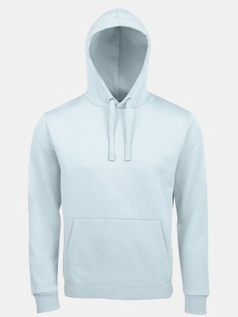 SOLS Unisex Adults Spencer Hooded Sweatshirt (Creamy Blue) - Creamy Blue
