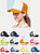 SOLS Unisex Bubble Contrast Cap (White/Neon Orange)