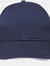 SOLS Unisex Buffalo 6 Panel Baseball Cap (French Navy/White)