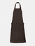 SOLS Unisex Gala Long Bib Apron / Barwear (Chocolate) (One Size) (One Size) (One Size) - Chocolate