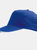 SOLS Unisex Sunny 5 Panel Baseball Cap (Royal Blue/White)