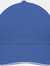 SOLS Unisex Sunny 5 Panel Baseball Cap (Royal Blue/White)