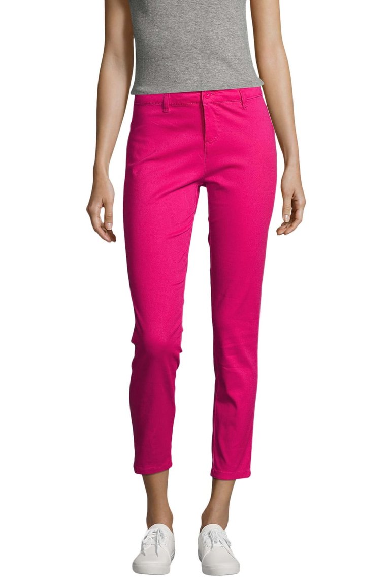 SOLS Womens/Ladies Jules Chino Trousers (Sunset Pink)
