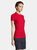 SOLS Womens/Ladies People Pique Short Sleeve Cotton Polo Shirt (Red)