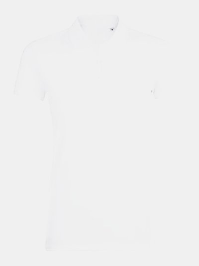 SOLS SOLS Womens/Ladies Phoenix Short Sleeve Pique Polo Shirt (White) product