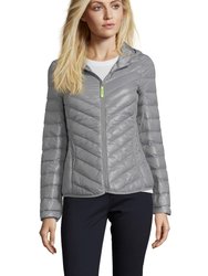 SOLS Womens/Ladies Ray Padded Jacket (Metal Gray)