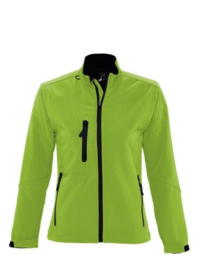 SOLS SOLS Womens/Ladies Roxy Soft Shell Jacket (Breathable, Windproof And Water Resistant) (Absinth Green) product