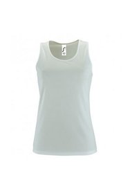 SOLS Womens/Ladies Sporty Performance Tank Top (White) - White