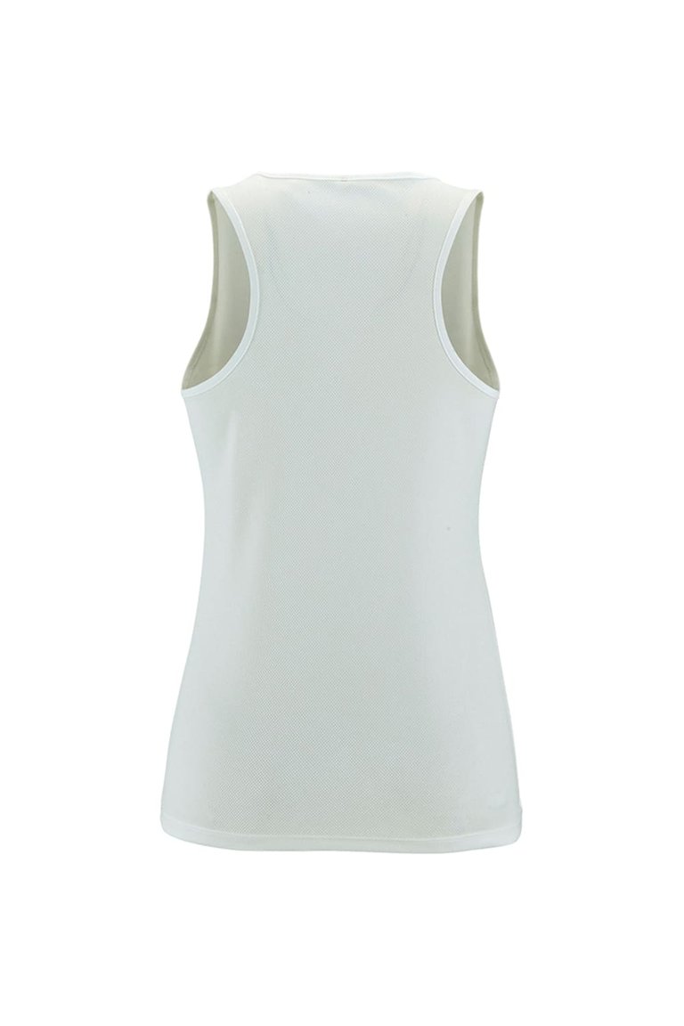 SOLS Womens/Ladies Sporty Performance Tank Top (White)