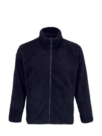 SOLS Unisex Adult Finch Fluffy Jacket - Navy product