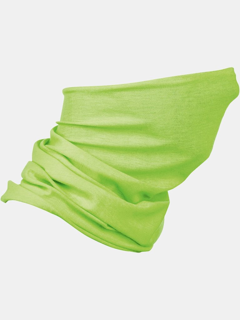 Unisex Adults Bolt Neck Warmer - Apple Green - Apple Green
