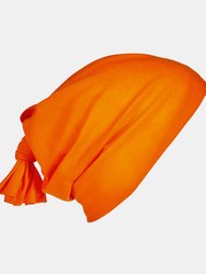 Unisex Adults Bolt Neck Warmer - Orange