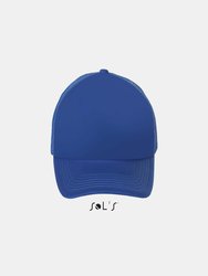 Unisex Bubble Contrast Cap - Royal Blue