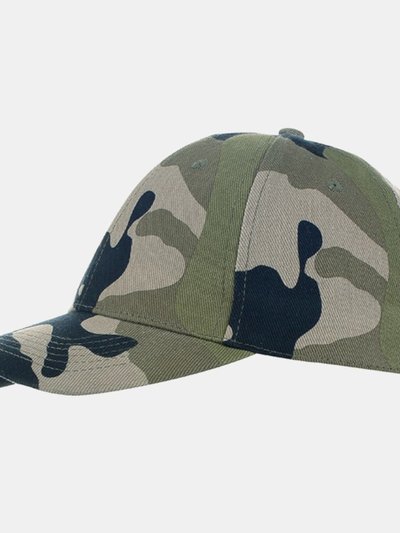 SOLS Unisex Buffalo 6 Panel Baseball Cap - Camouflage product