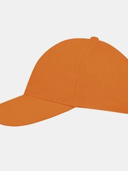 Unisex Buffalo 6 Panel Baseball Cap - Orange