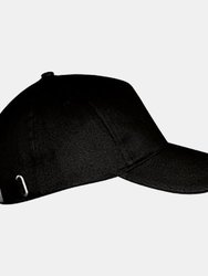 Unisex Long Beach Cap - Black - Black