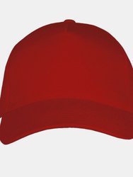 Unisex Long Beach Cap - Red