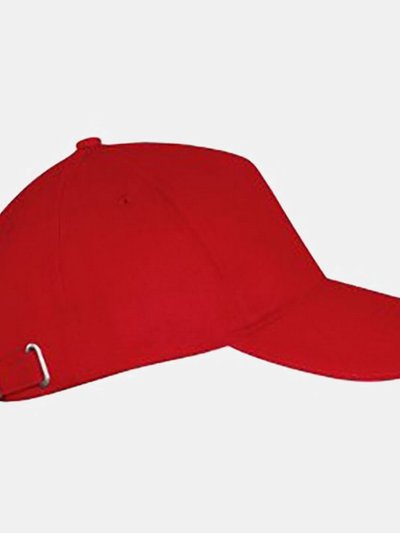 SOLS Unisex Long Beach Cap - Red product