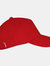 Unisex Long Beach Cap - Red - Red