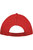 Unisex Sunny 5 Panel Baseball Cap - Red