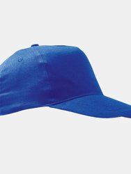 Unisex Sunny 5 Panel Baseball Cap - Royal Blue - Royal Blue