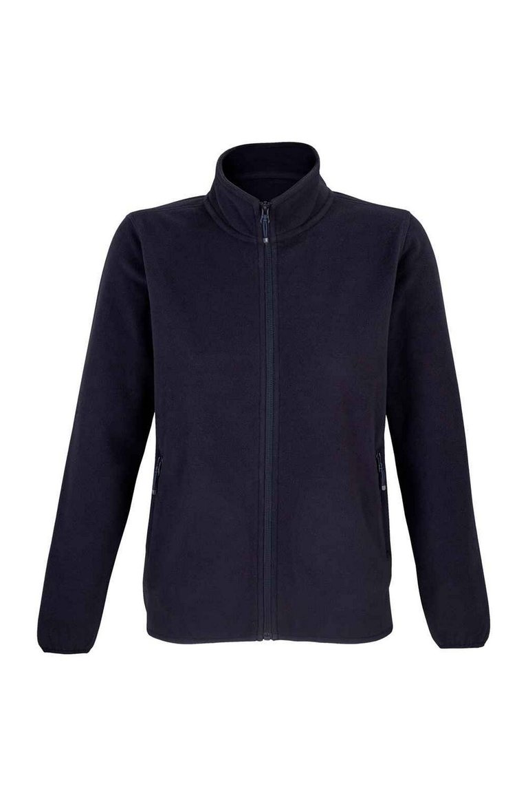 Womens/Ladies Factor Microfleece Recycled Fleece Jacket - Navy - Navy