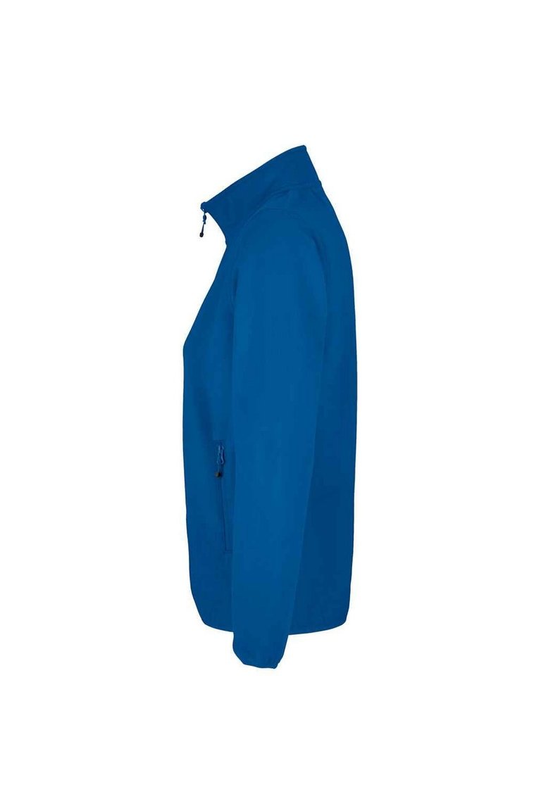 Womens/Ladies Factor Microfleece Recycled Fleece Jacket - Royal Blue