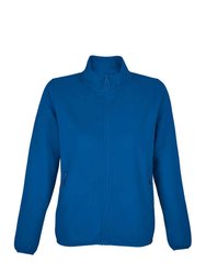 Womens/Ladies Factor Microfleece Recycled Fleece Jacket - Royal Blue - Royal Blue