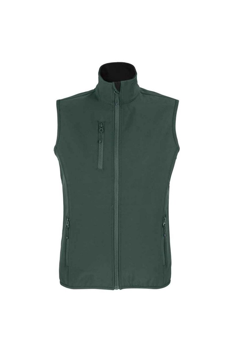 Womens/Ladies Falcon Softshell Recycled Body Warmer - Forest Green - Forest Green