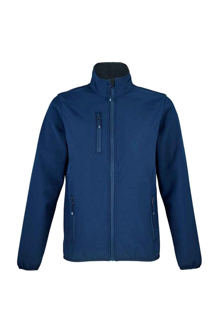 Womens/Ladies Falcon Softshell Recycled Soft Shell Jacket - Abyss Blue - Abyss Blue