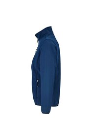 Womens/Ladies Falcon Softshell Recycled Soft Shell Jacket - Abyss Blue