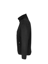 Womens/Ladies Falcon Softshell Recycled Soft Shell Jacket - Black