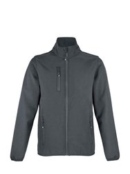 Womens/Ladies Falcon Softshell Recycled Soft Shell Jacket - Charcoal - Charcoal