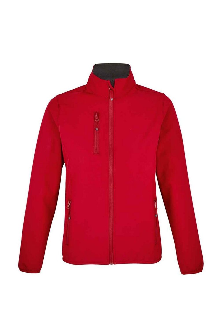 Womens/Ladies Falcon Softshell Recycled Soft Shell Jacket - Pepper Red - Pepper Red