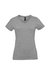 Womens/Ladies Imperial V Neck T-Shirt - Grey Marl