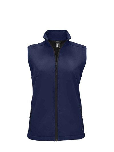 SOLS Womens/Ladies Race Softshell Vest - French Navy product