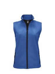 Womens/Ladies Race Softshell Vest - Royal Blue - Royal Blue