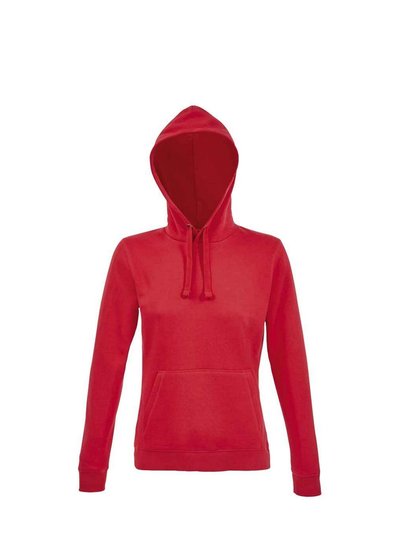 SOLS Womens/Ladies Spencer Hoodie - Red product