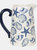 Coastal Charm Seashells Ceramic Flower Jug