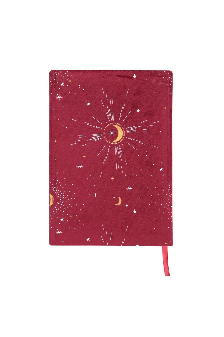 Fire Element Velvet A5 Notebook - 1.7 cm x 21 cm x 15 cm