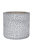 Gray Patterned Plant Pot (Gray) (One Size) - Gray