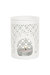 Lattice Oil Burner - White - White