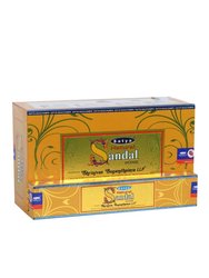 Satya Sandalwood Incense Sticks - Pack Of 120 - Yellow