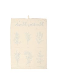 Something Different Healing Herbs Tea Towel (Brown/Cream) (One Size) (One Size)